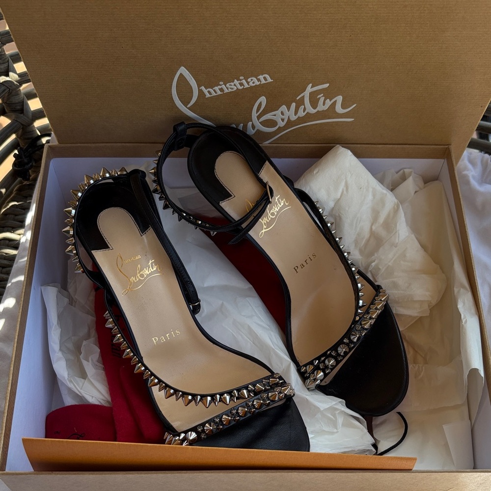 Christian Louboutin spike heels